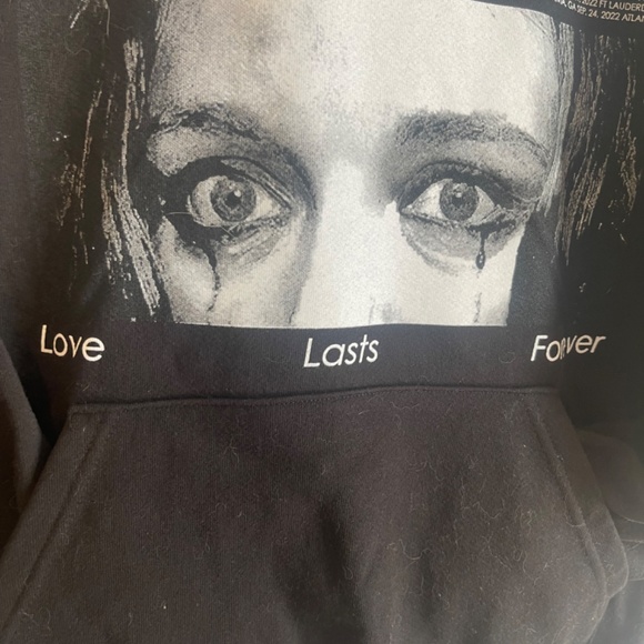 *OFFICIAL* Destroy Lonely XMAN Tour ‘Love Lasts Forever’ Hoodie - Picture 5 of 6